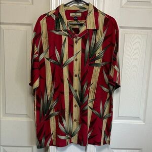 Large Silk Tommy Bahama Button Down